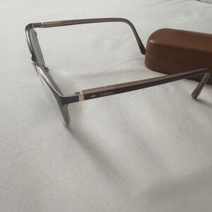 FOSSIL FOS 7041 FRE MATTE GREY 2 52/17/145 Women's Eyewear Frame With Case